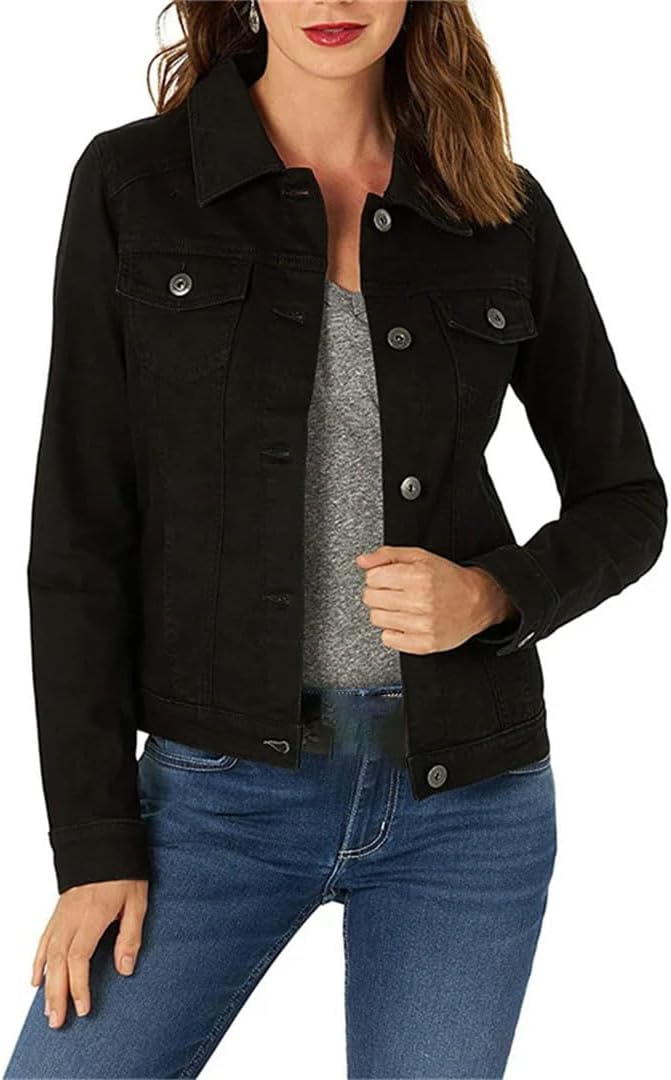 Women's Fashion Jacket Vintage Single Breasted Fashion Top Coat