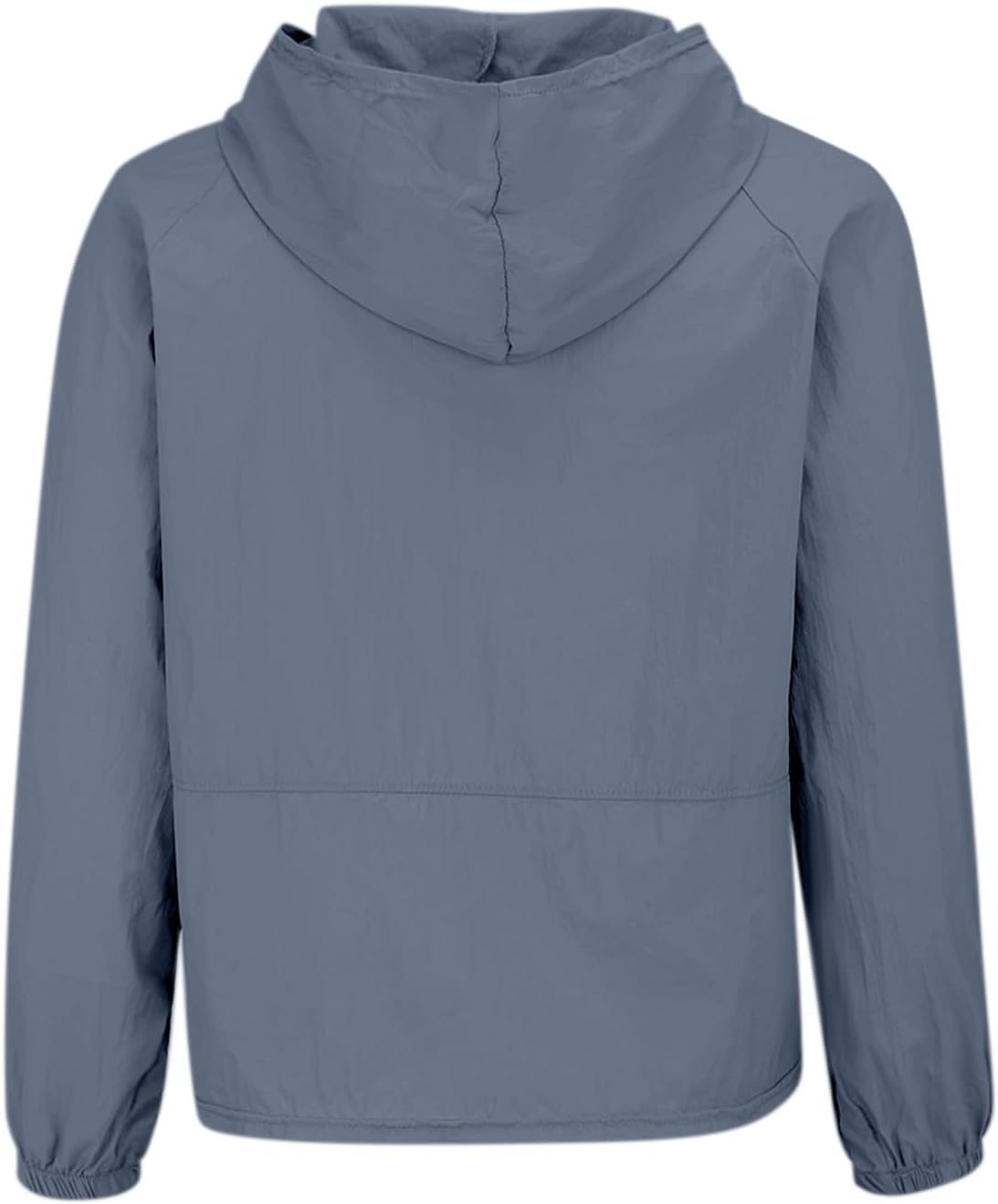 Women's Zip Up Hooded Sun Protection Hoodie Jacket Long Sleeve Shirts Athletic Outdoor Coat with Pockets