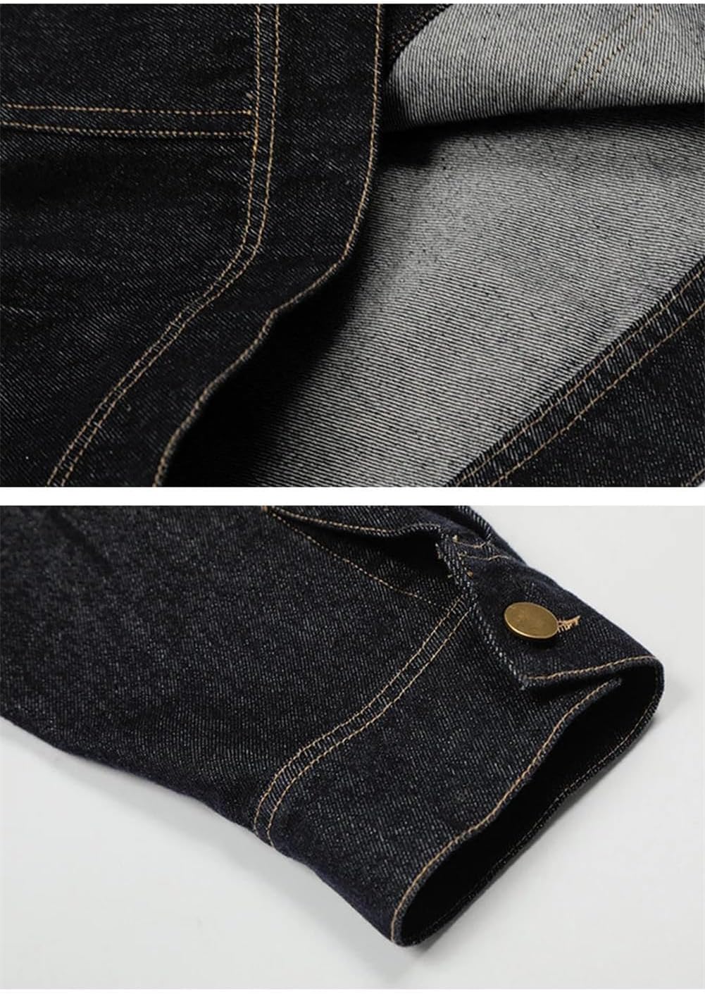 Long Sleeve With Pocket Unisex Jacket Lapel Button Casual Outerwear