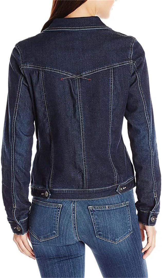 Women's Fashion Jacket Vintage Single Breasted Fashion Top Coat