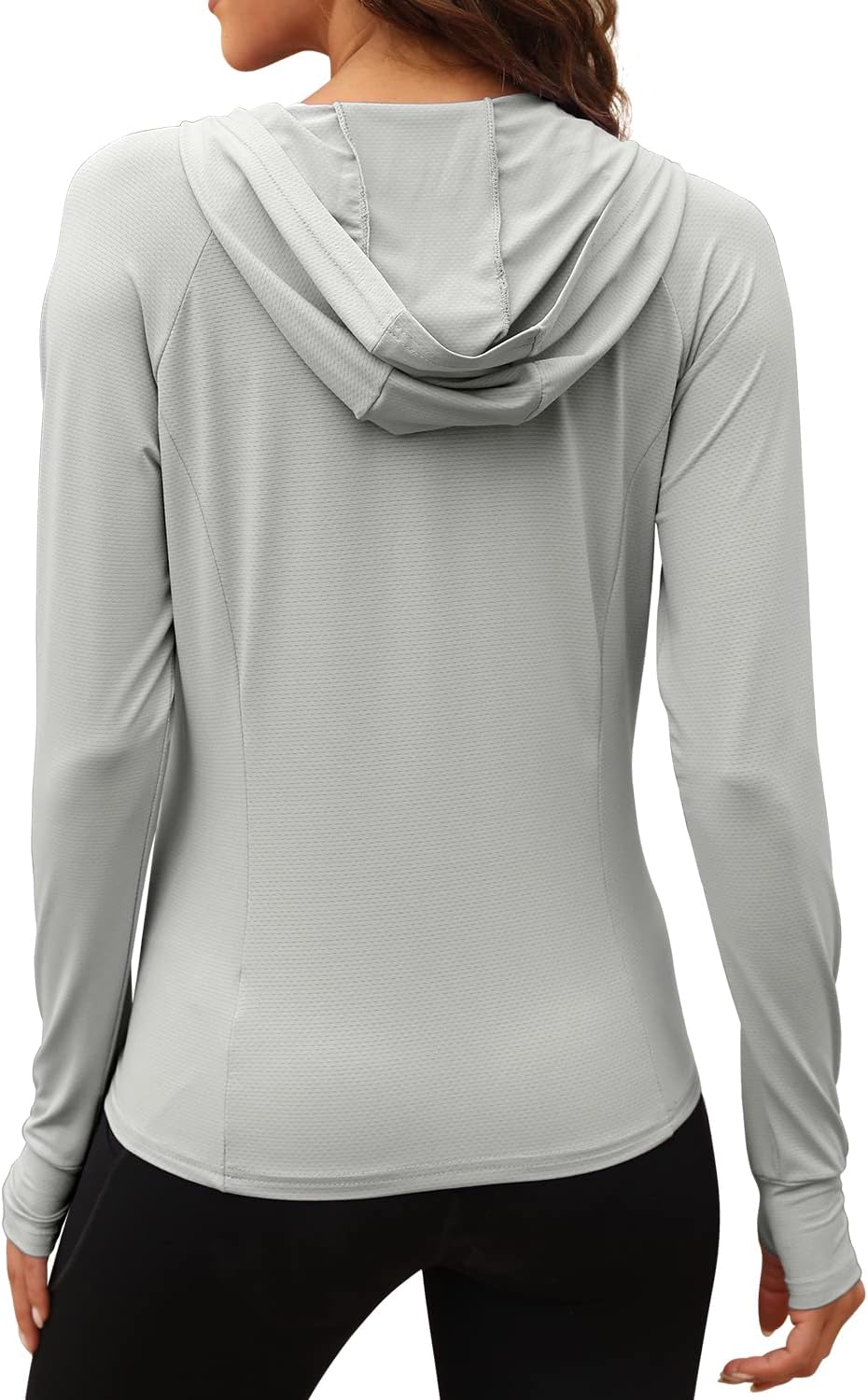 Women's UPF Sun Protection Jacket Hoodie Sun Shirts Hiking Running Athletic Shirt