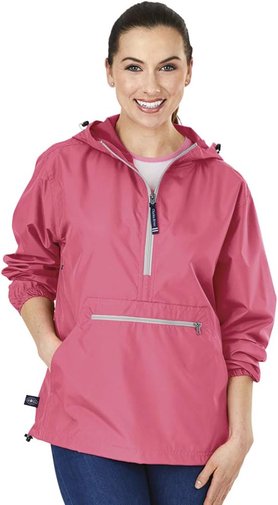 Unisex Pack-N-Go Pullover Packable Anorak Windbreaker for and