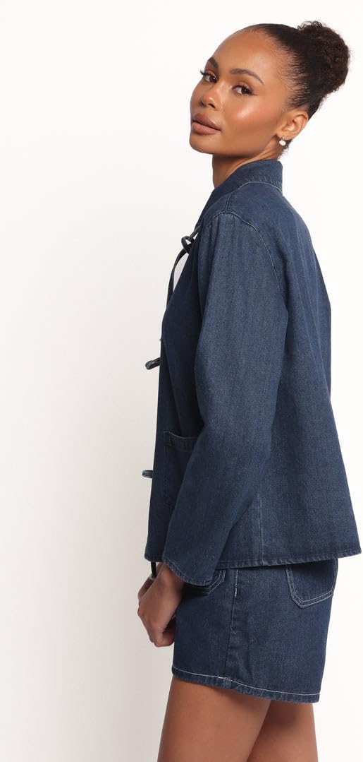 Women's Bow Front Shacket M