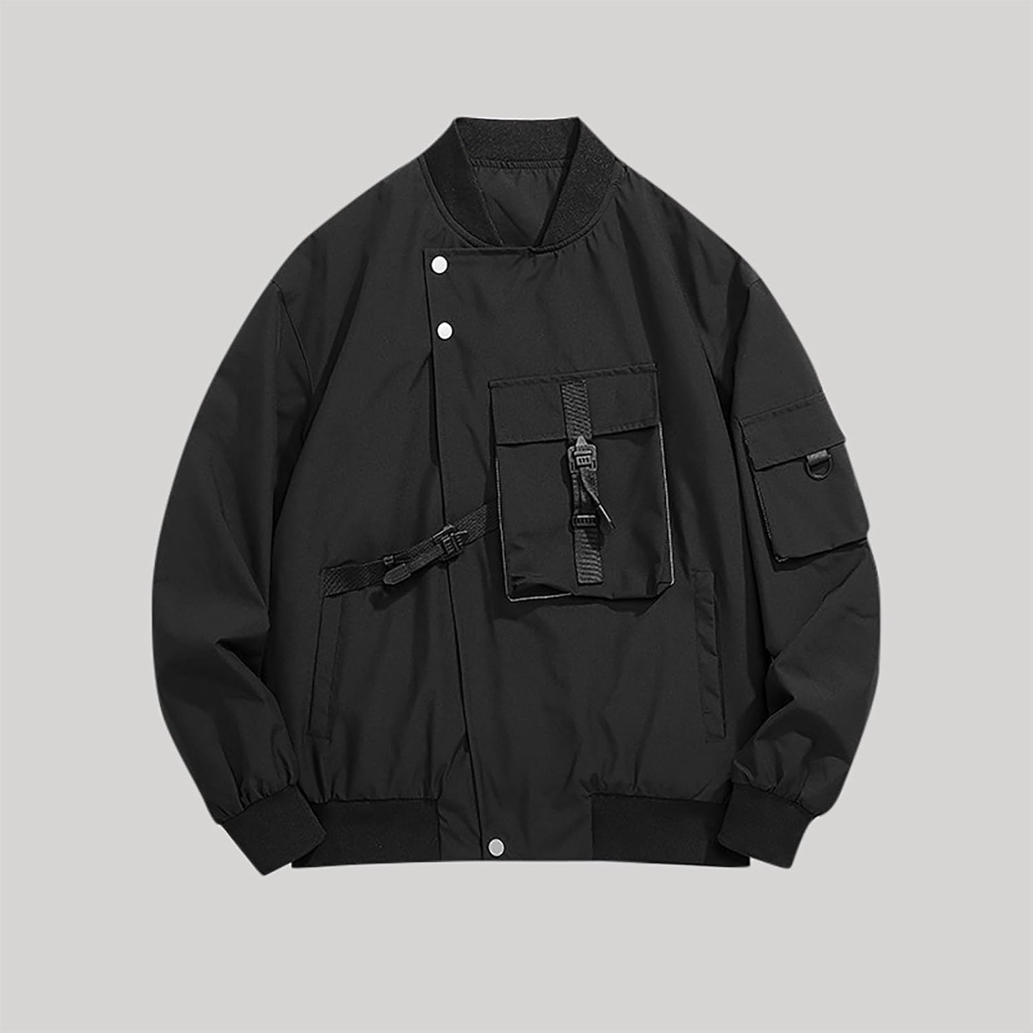Men's Japanese Cargo Style Jacket Y2K Streetwear Baseball Bomber Jackets Harajuku Hip-Hop Windbreaker Coats Techwear Men's Japanese Cargo Style Jacket Y2K Streetwear Baseball Bomber Jackets Harajuku Hip-Hop Windbreaker Coats Techwear